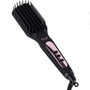 L'ange Hair Le Vite Heated Hair Straightening Brush Flat Iron